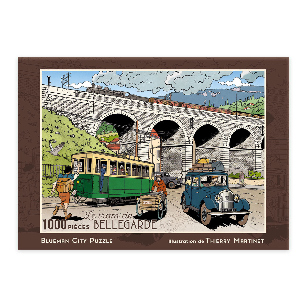 Puzzle Le Tram de Bellegarde