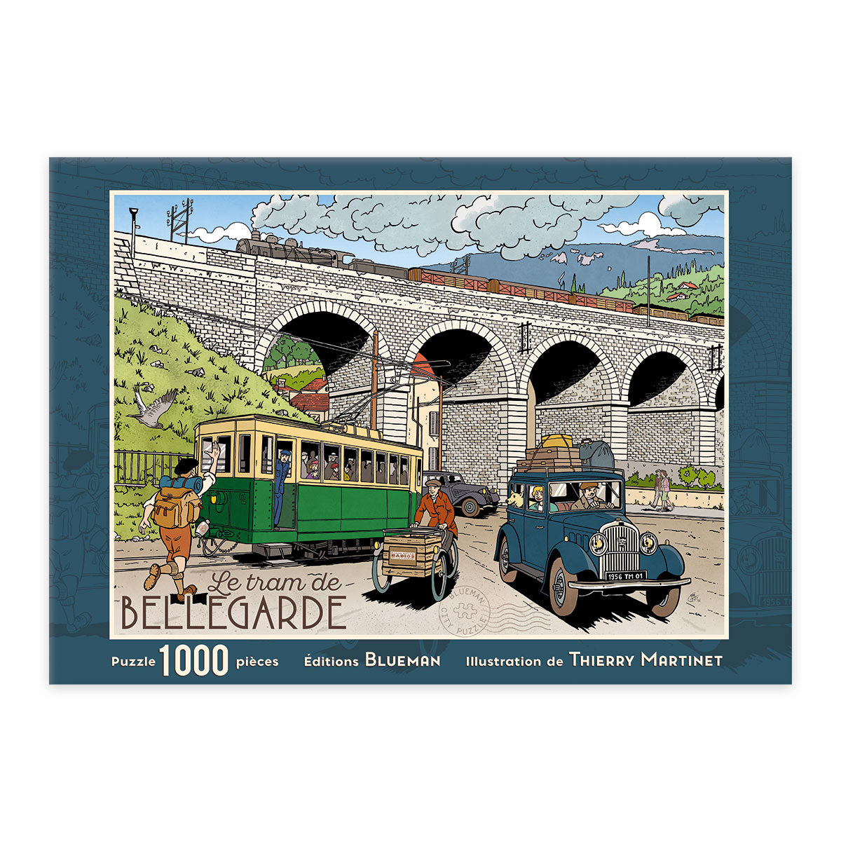 Puzzle Le Tram de Bellegarde