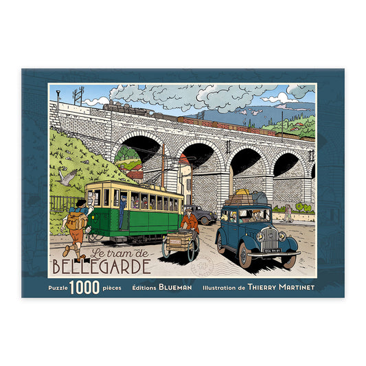 Puzzle Le Tram de Bellegarde