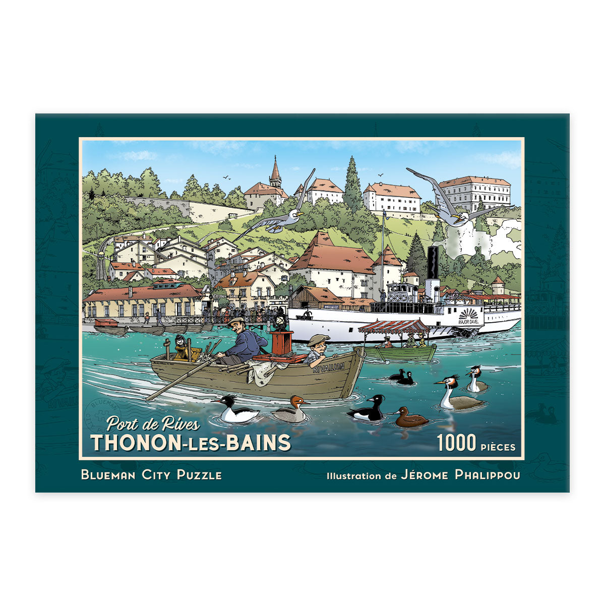 Puzzle Thonon-les-Bains - Port de Rives